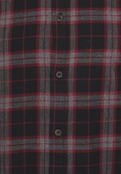 Pier One Overhemd - Mottled Dark Grey / Bordeaux -Pier One Algemene Winkel Voor Herenmode 0253ff49c51f4c26ae29ed03d9991356