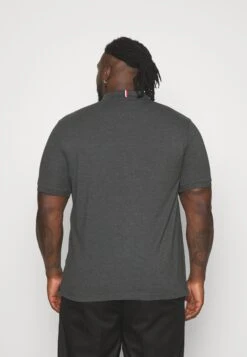 Pier One Tricolore Trim- Poloshirt - Dark Grey -Pier One Algemene Winkel Voor Herenmode 062e836664d44c378693dbb881910750