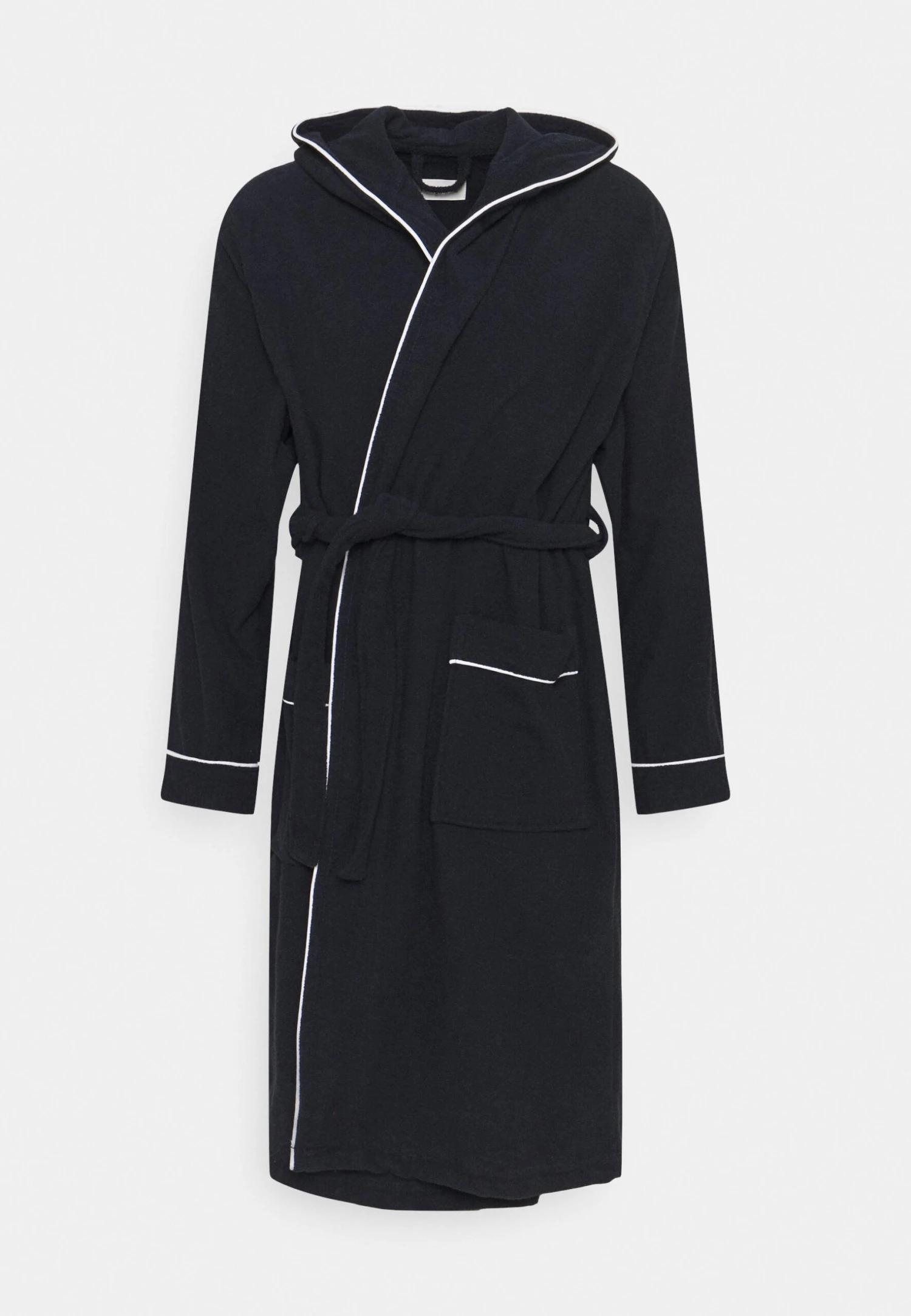 Pier One Badjas - Dark Blue/White 1 Pier One Badjas - Dark Blue/White