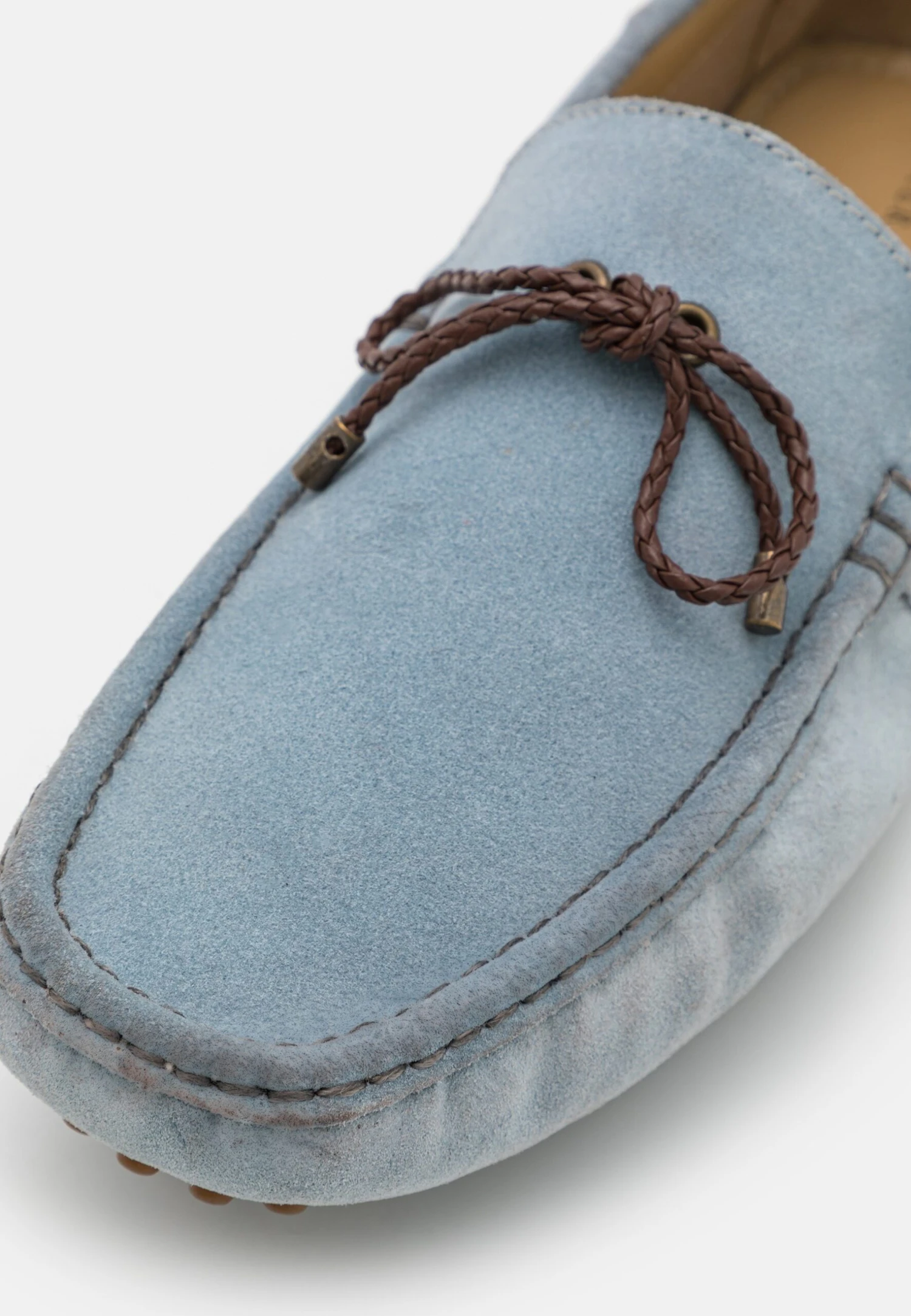 Pier One Leather - Mocassins - Blue 6 Pier One Leather - Mocassins - Blue - Image 6