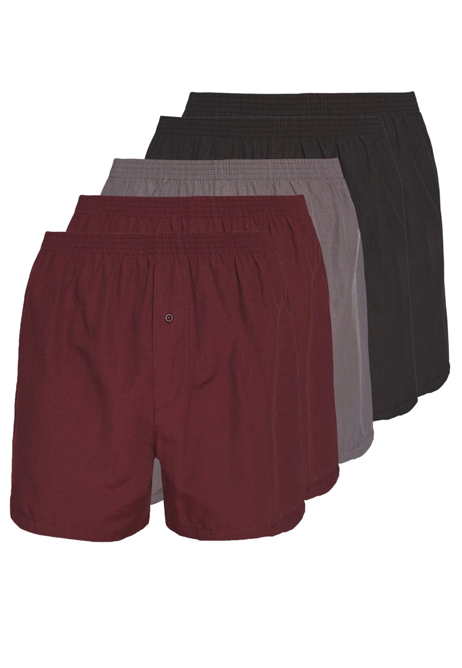 Pier One 5 Pack - Boxershort - Black/Grey/Red 6 Pier One 5 Pack - Boxershort - Black/Grey/Red - Image 6
