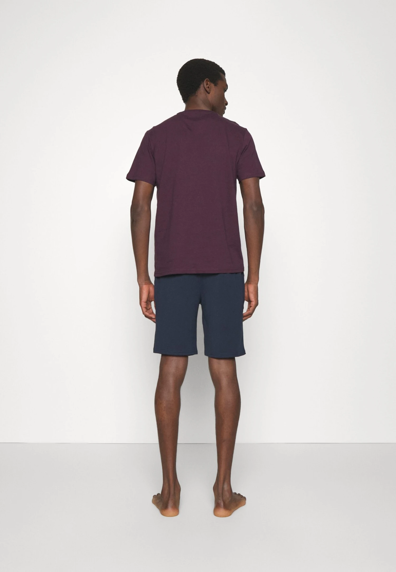 Pier One Pyjama - Dark Blue/Bordeaux 3 Pier One Pyjama - Dark Blue/Bordeaux - Image 3