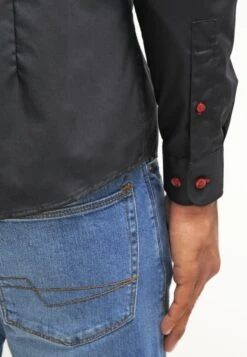 Pier One Overhemd - Black/Red -Pier One Algemene Winkel Voor Herenmode 1cc26882c4194d1486a01c69112de5b1