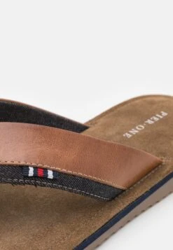 Pier One Leather - Teensandalen - Cognac -Pier One Algemene Winkel Voor Herenmode 1f87f71132da493d87a878e247d137ba