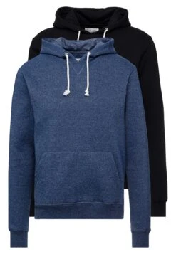 Pier One 2 Pack - Hoodie - Dark Blue/ Black 8 Pier One 2 Pack - Hoodie - Dark Blue/ Black -Pier One Algemene Winkel Voor Herenmode 2243d25cf60042cb8551926a837bf9cb