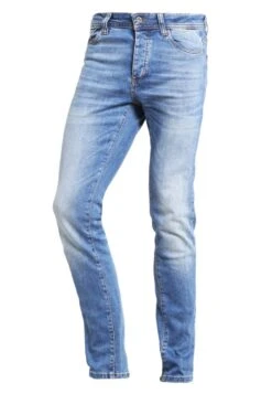 Pier One Slim Fit Jeans - Light Blue -Pier One Algemene Winkel Voor Herenmode 274a01b7a55044638259503c6ee8946b