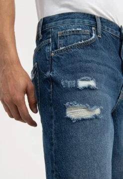 Pier One Jeansshort - Dark Blue Denim 10 Pier One Jeansshort - Dark Blue Denim -Pier One Algemene Winkel Voor Herenmode 276254a4979c4bad9439f125663ea190