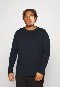 Pier One 2 Pack - Longsleeve - Dark Green/Dark Blue -Pier One Algemene Winkel Voor Herenmode 2aaef884481b45aca5cdce1106e2bc60