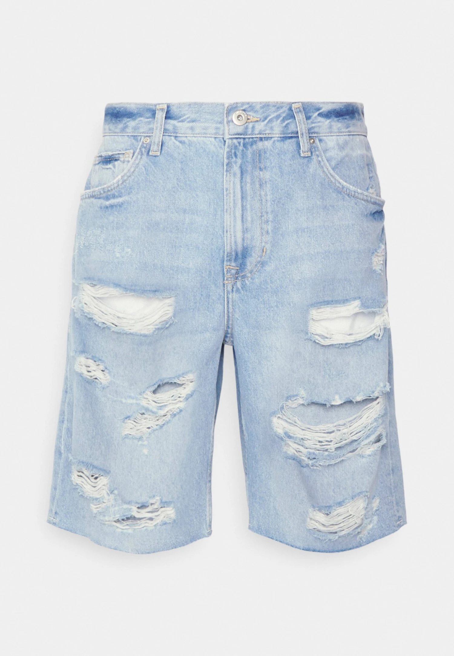 Pier One Jeansshort - Blue Denim 6 Pier One Jeansshort - Blue Denim - Image 6