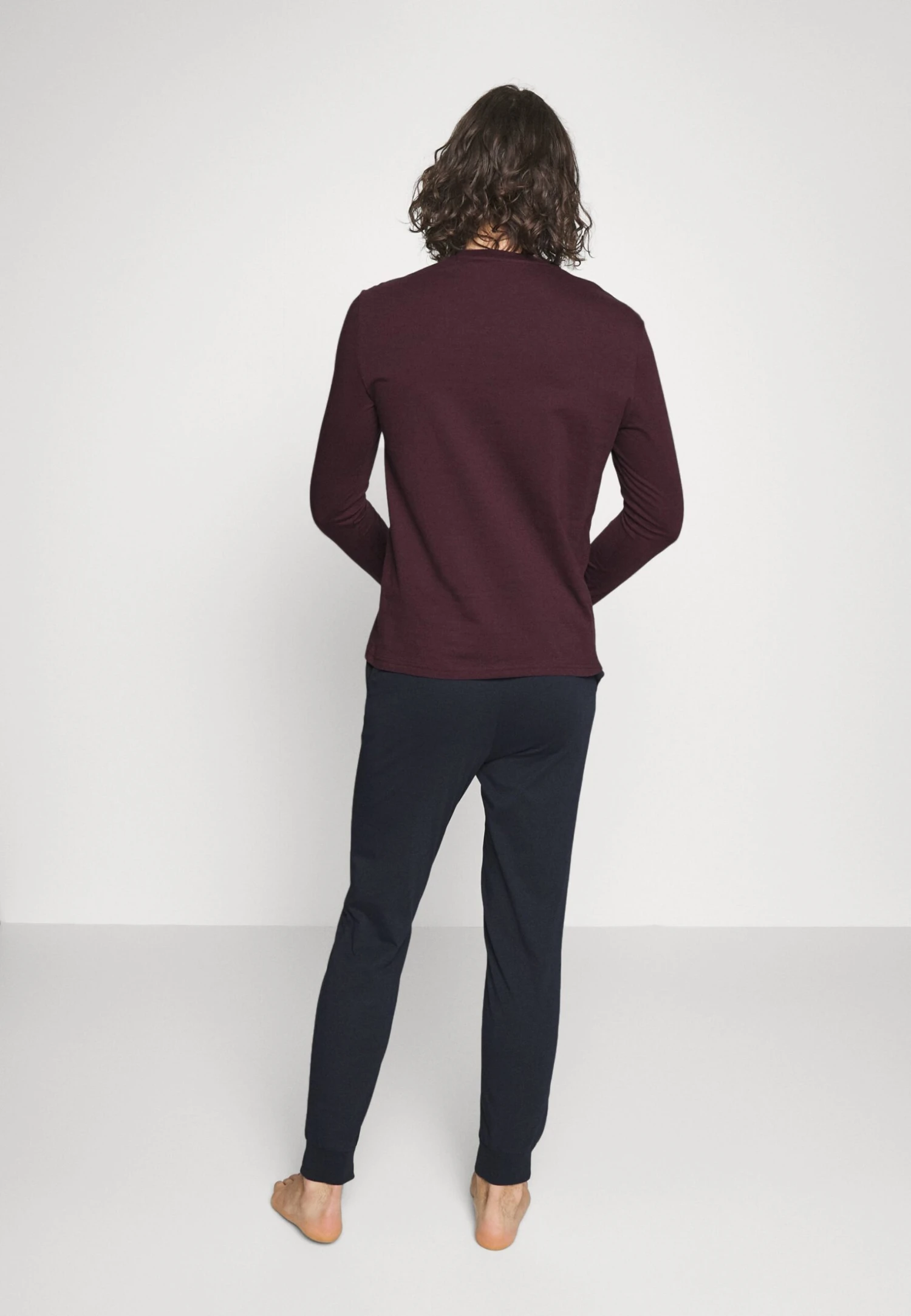 Pier One Pyjama -Dark Blue/Bordeaux 3 Pier One Pyjama -Dark Blue/Bordeaux - Image 3