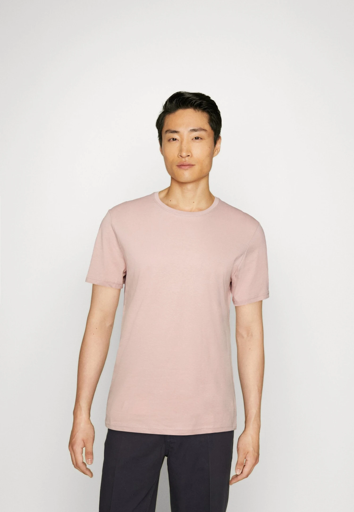 Pier One 5 Pack - T-Shirt Basic - Dark Blue/Pink/Off-White 5 Pier One 5 Pack - T-Shirt Basic - Dark Blue/Pink/Off-White - Image 5