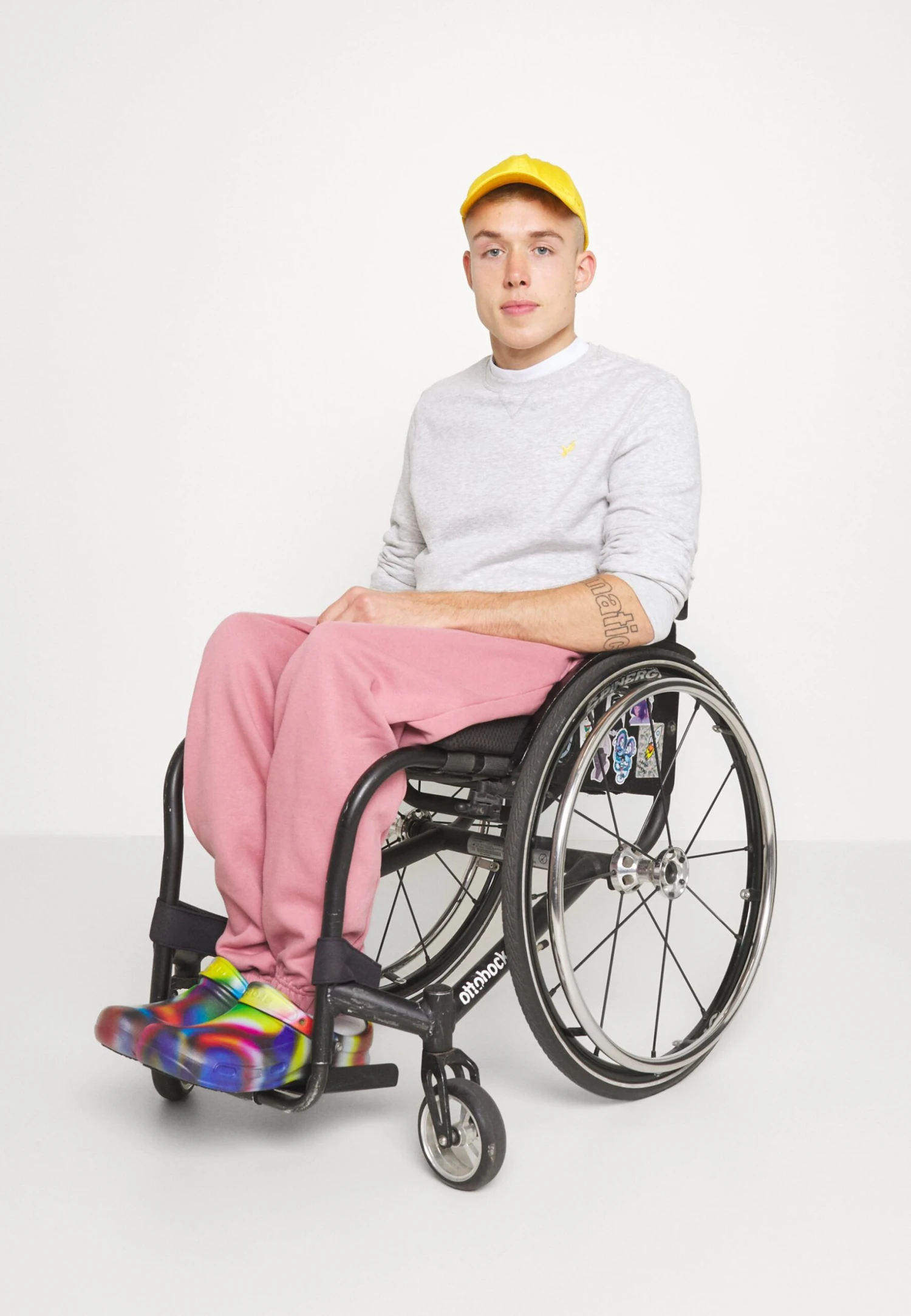 Pier One Sweater - Mottled Light Grey 5 Pier One Sweater - Mottled Light Grey - Image 5