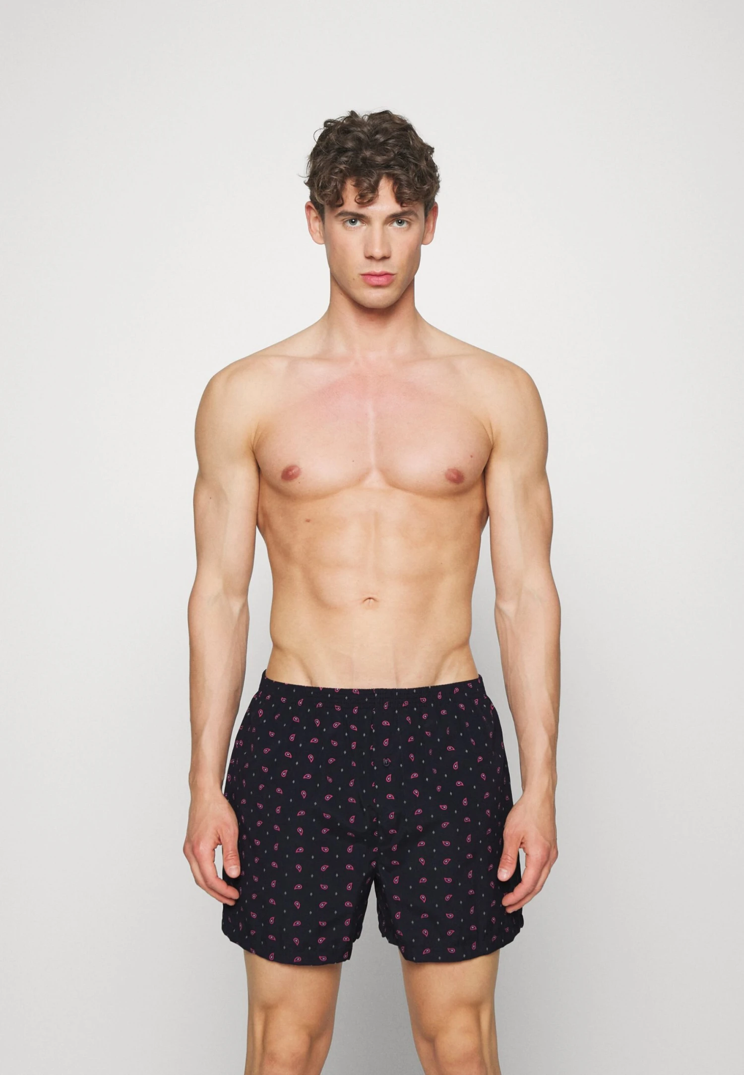 Pier One 5 Pack - Boxershort - Dark Blue/Bordeaux/ Blue 3 Pier One 5 Pack - Boxershort - Dark Blue/Bordeaux/ Blue - Image 3