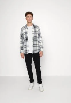 Pier One 5 Pack - Longsleeve - Blue/White/Beige/Olive