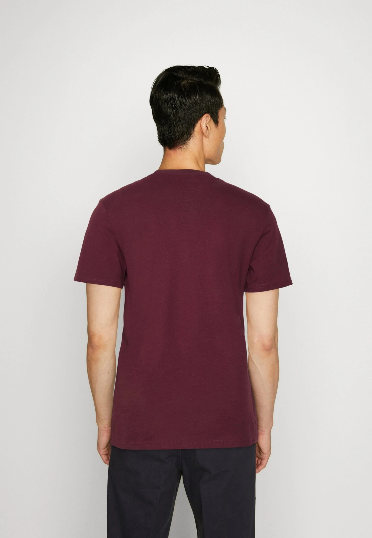 Pier One 5 Pack - T-Shirt Basic - Dark Blue/Pink/Off-White 3 Pier One 5 Pack - T-Shirt Basic - Dark Blue/Pink/Off-White - Image 3