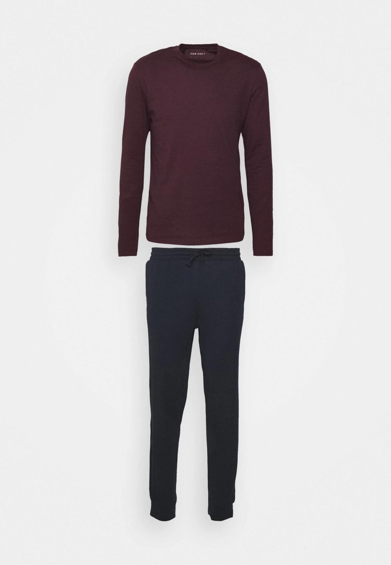 Pier One Pyjama -Dark Blue/Bordeaux 5 Pier One Pyjama -Dark Blue/Bordeaux - Image 5