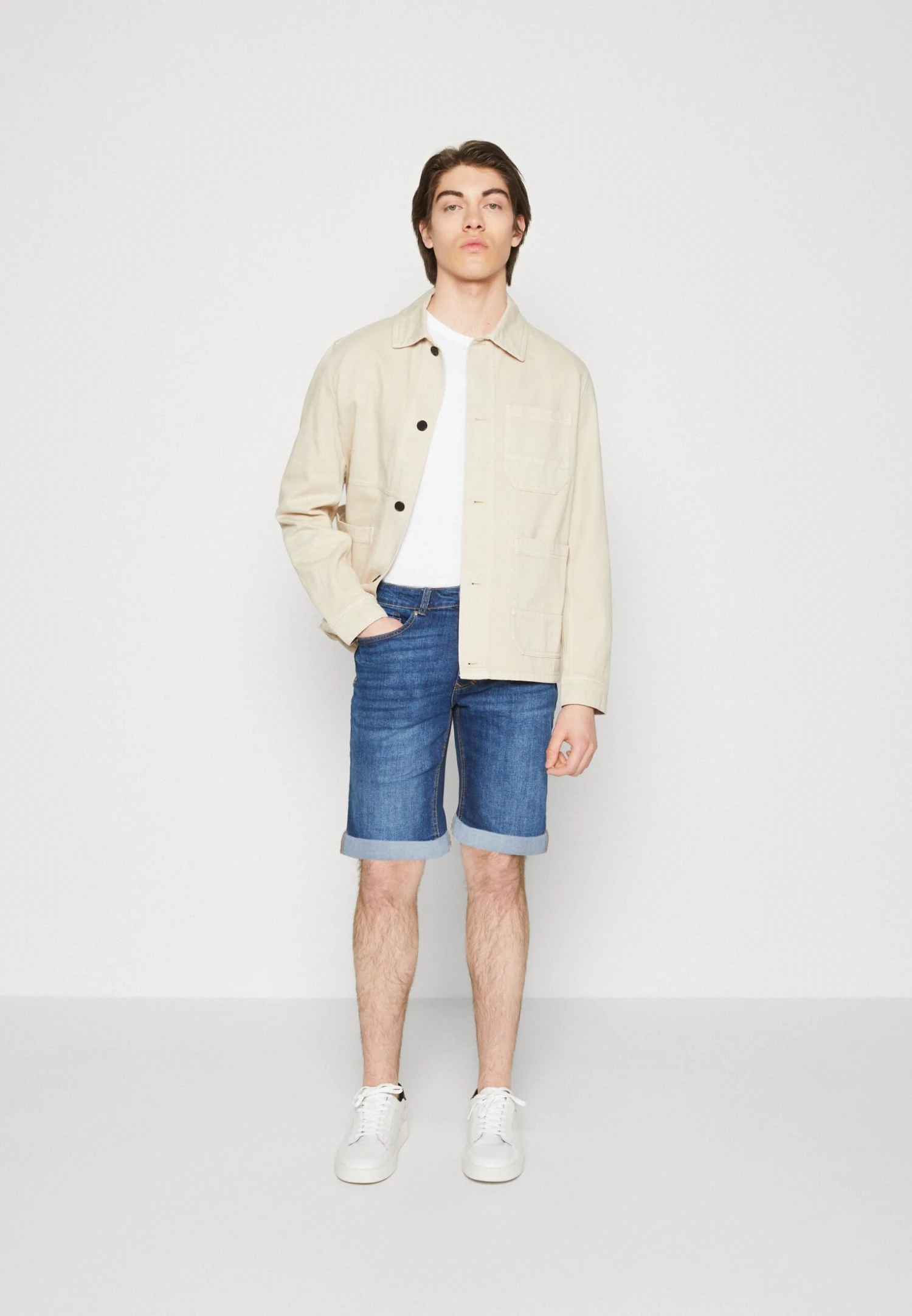 Pier One Jeansshort - Blue 2 Pier One Jeansshort - Blue - Image 2