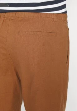Pier One Linen Blend Drawcord Shorts- Shorts - Brown -Pier One Algemene Winkel Voor Herenmode 47f3ba1fb7dc4b3aa672e604b9fed1fe