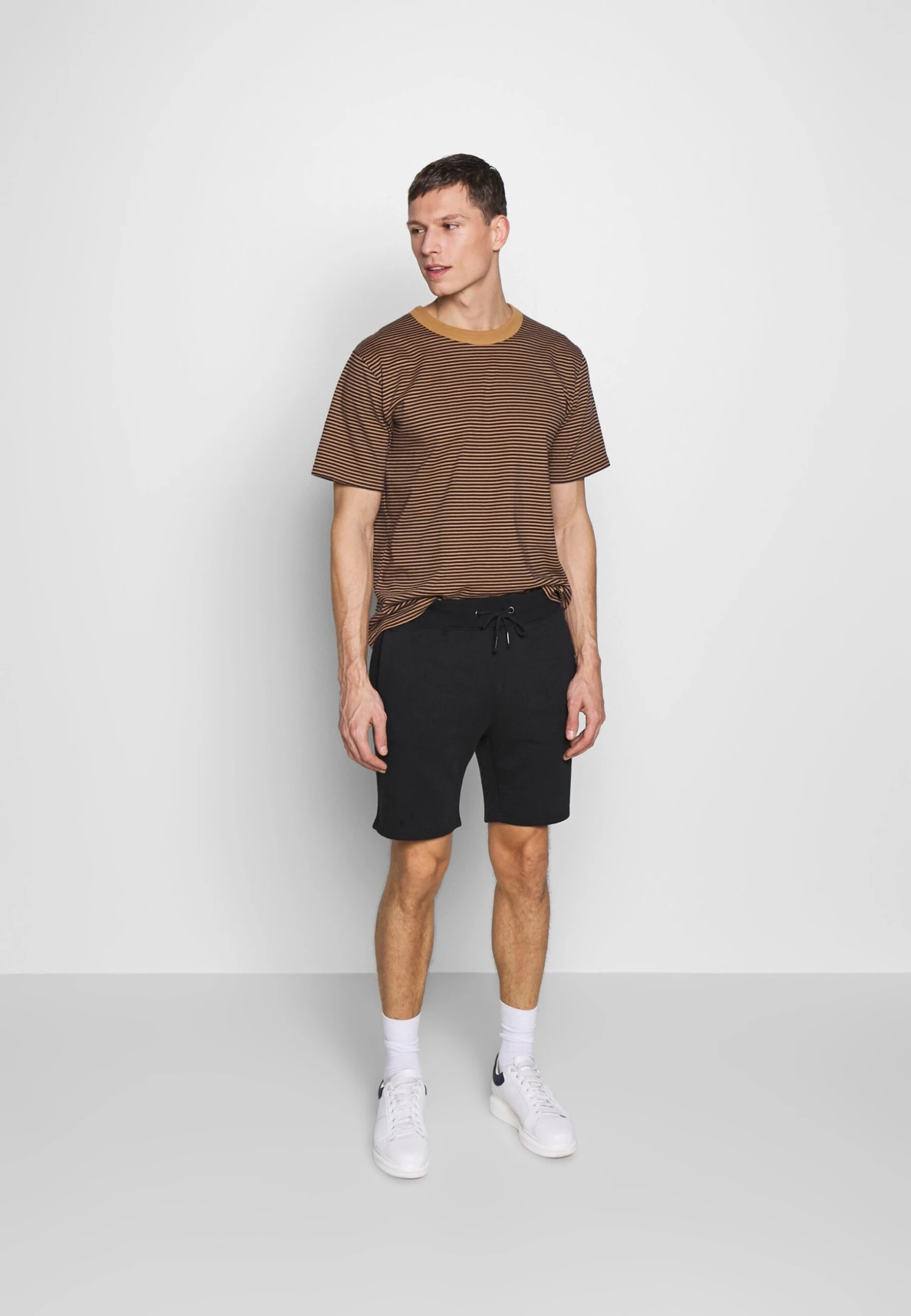 Pier One 2 Pack - Shorts -Light Grey /Black 2 Pier One 2 Pack - Shorts -Light Grey /Black - Afbeelding 2