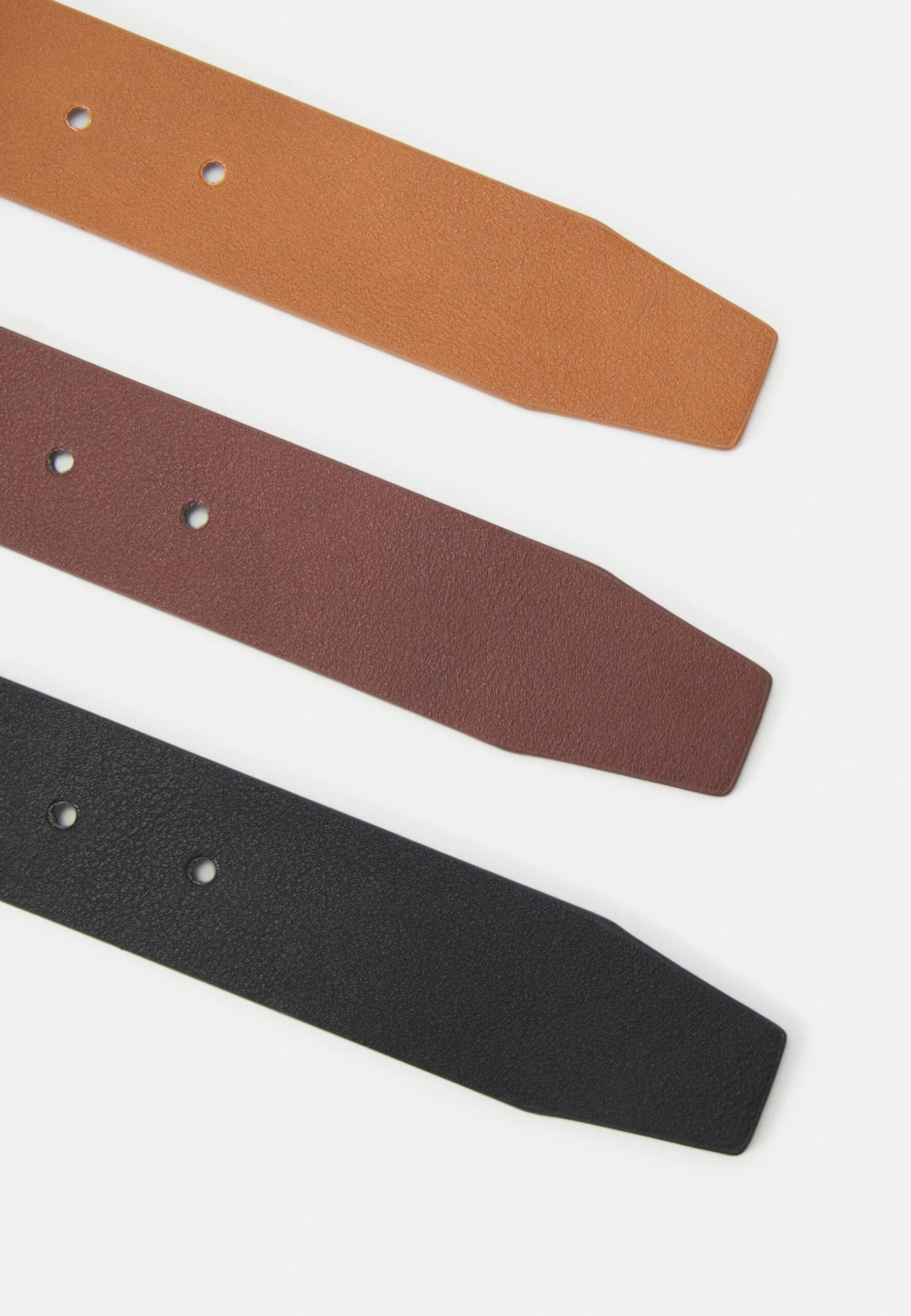 Pier One 3 Pack Unisex - Riem - Black/Brown/Cognac 3 Pier One 3 Pack Unisex - Riem - Black/Brown/Cognac - Image 3