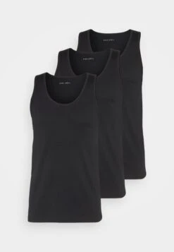 Pier One 3 Pack - Top - Black -Pier One Algemene Winkel Voor Herenmode 53d2b6fb89474a66a34f13a6a78b9788