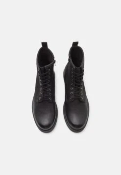 Pier One Leather - Veterboots - Black -Pier One Algemene Winkel Voor Herenmode 58499671beb9487781b07c1466b5f042