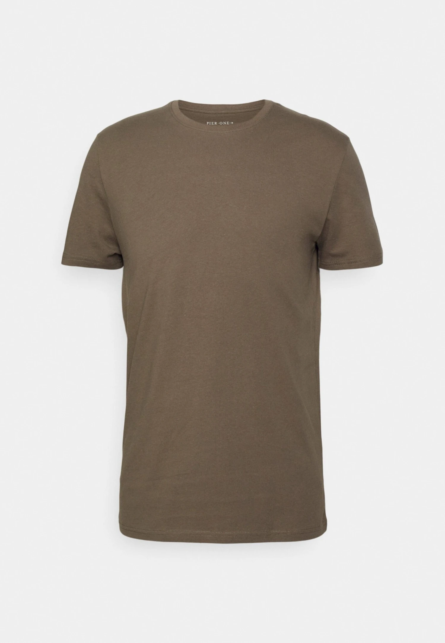 Pier One 5 Pack - T-Shirt Basic - Green/Beige/Khaki 4 Pier One 5 Pack - T-Shirt Basic - Green/Beige/Khaki - Image 4