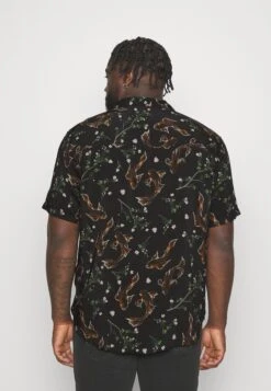 Pier One Asian Print Resort - Overhemd -Black -Pier One Algemene Winkel Voor Herenmode 5a6accf28057487eb93c99474306228a