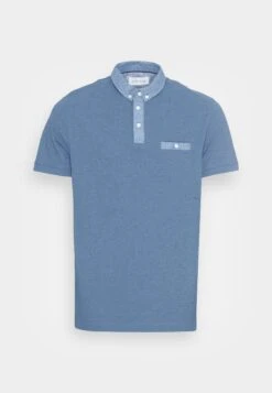 Pier One Poloshirt - Dark Blue/Light Blue -Pier One Algemene Winkel Voor Herenmode 5b2c551990e44d5bb90e06be324110c8