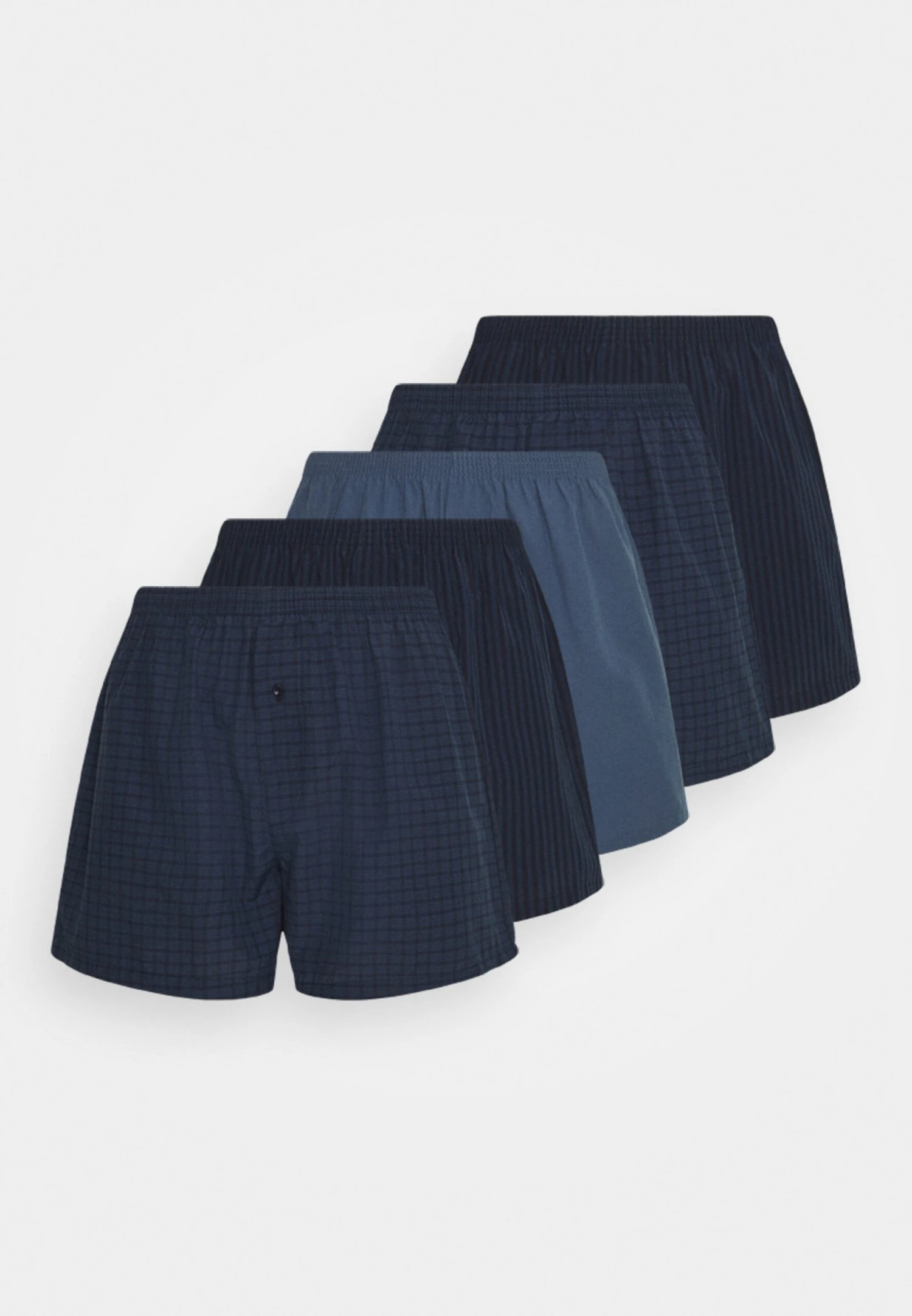 Pier One 5 Pack - Boxershort - Dark Blue/Blue 6 Pier One 5 Pack - Boxershort - Dark Blue/Blue - Image 6