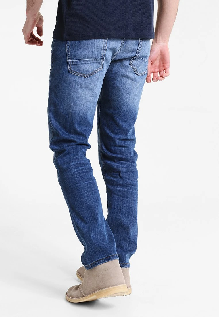 Pier One Straight Leg Jeans - Mid Blue 3 Pier One Straight Leg Jeans - Mid Blue - Image 3