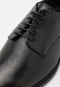 Pier One Leather - Veterschoenen - Black -Pier One Algemene Winkel Voor Herenmode 5df7fbd642c843e5ba8fa66bed214127