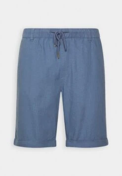 Pier One Linen Blend Drawcord Shorts- Shorts - Blue -Pier One Algemene Winkel Voor Herenmode 609305b411ae4fd897e85e7620e5b545