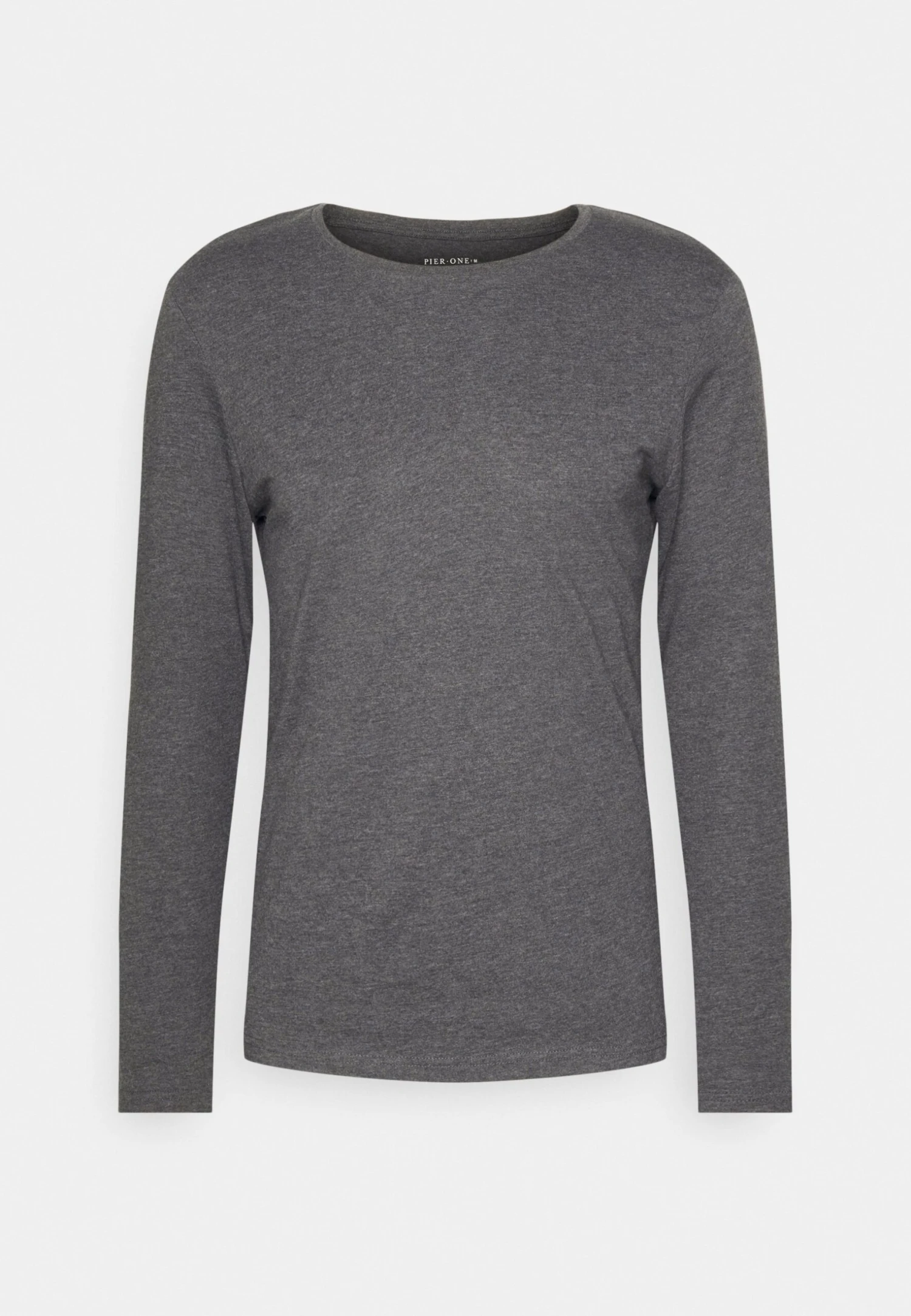 Pier One 2 Pack - Longsleeve - Black/Mottled Dark Grey 7 Pier One 2 Pack - Longsleeve - Black/Mottled Dark Grey - Image 7