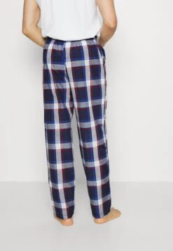 Pier One 2 Pack - Pyjamabroek - 503 - Dark Blue_302 - Red -Pier One Algemene Winkel Voor Herenmode 61f2048aa9de4452822bf981b723ea2e