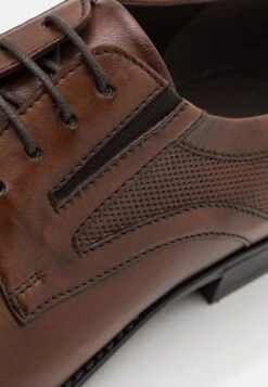 Pier One Leather - Veterschoenen - Brown -Pier One Algemene Winkel Voor Herenmode 62697cb687b04800bc1b75b156b843b7
