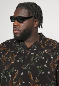 Pier One Asian Print Resort - Overhemd -Black -Pier One Algemene Winkel Voor Herenmode 666a2720beb548beb94f440457a8daa5