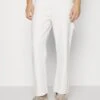 Pier One Carpenter Colored Twill- Straight Leg Jeans - Off-White