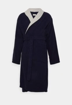 Pier One Shawl Towel Bathrobe - Badjas -Dark Blue -Pier One Algemene Winkel Voor Herenmode 67f610d064e84b5daaa9a12f82d45b4b