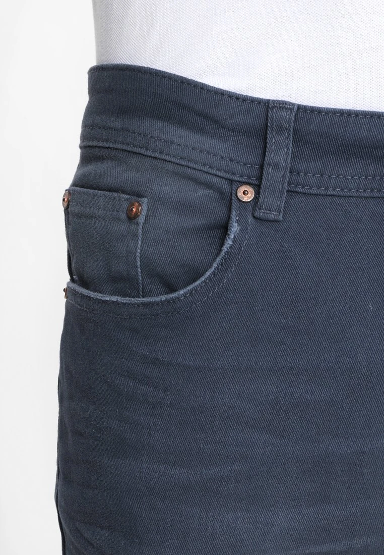 Pier One Coloured Baron - Slim Fit Jeans - Dark Blue 6 Pier One Coloured Baron - Slim Fit Jeans - Dark Blue - Image 6
