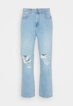 Pier One Distress On Knees - Relaxed Fit Jeans - Light Blue Denim -Pier One Algemene Winkel Voor Herenmode 6c561d8272b94404a72faaf104617fd2