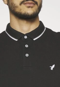 Pier One 2 Pack - Poloshirt - Black/Dark Blue -Pier One Algemene Winkel Voor Herenmode 787d246531e84cb8bbe5acb136f3434b