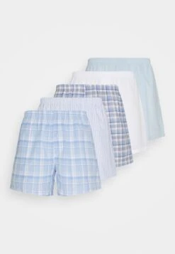 Pier One 5 Pack - Boxershort - Light Blue/White -Pier One Algemene Winkel Voor Herenmode 843919d02a024465b4f0a52da0998e48