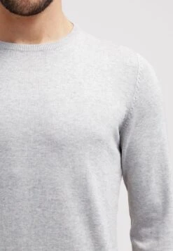 Pier One Basic Crewneck - Trui - Light Grey -Pier One Algemene Winkel Voor Herenmode 84bce05096b94c09b9c8a396de30ba85
