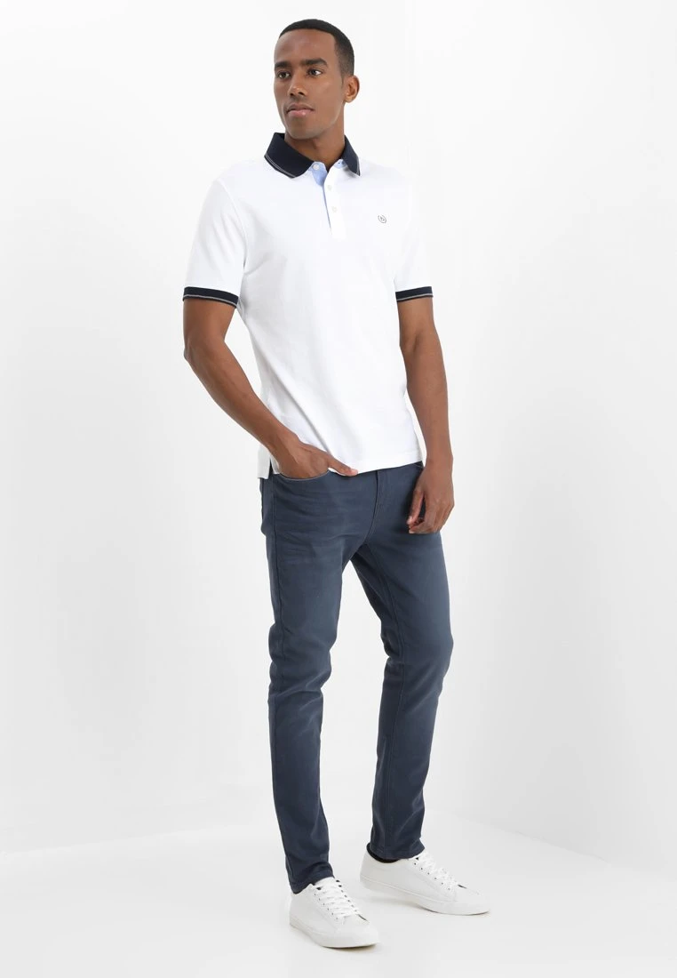 Pier One Coloured Baron - Slim Fit Jeans - Dark Blue 2 Pier One Coloured Baron - Slim Fit Jeans - Dark Blue - Image 2