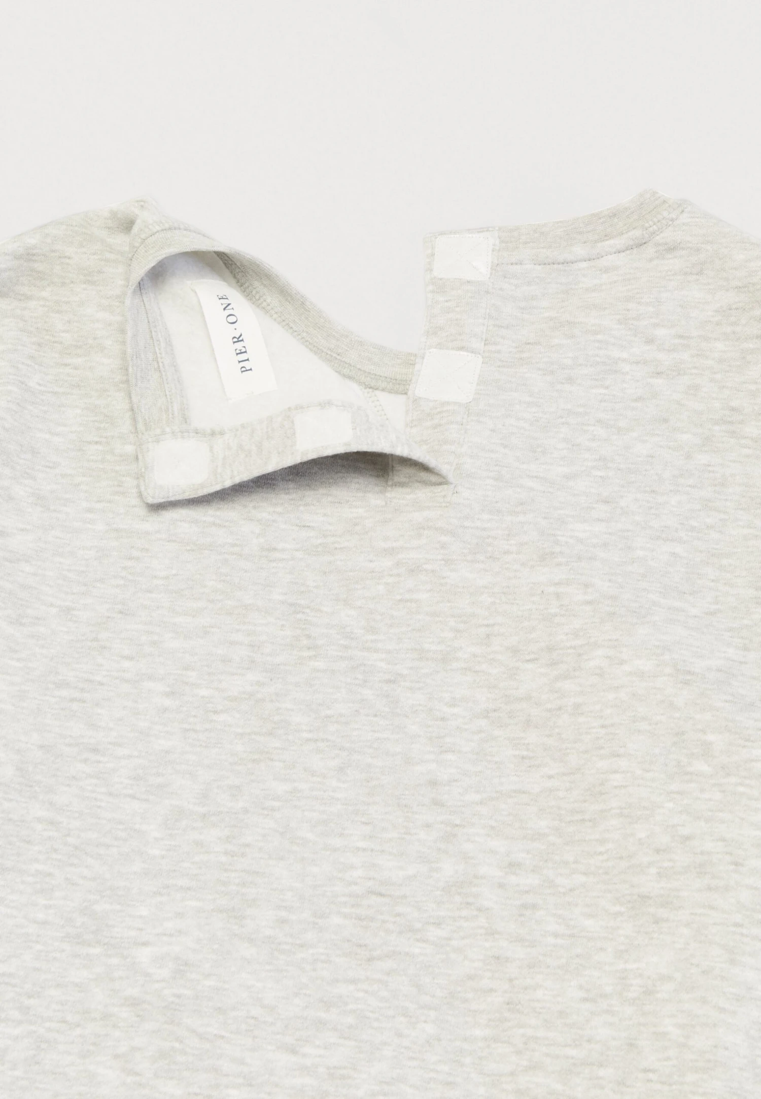 Pier One Sweater - Mottled Light Grey 10 Pier One Sweater - Mottled Light Grey - Image 10