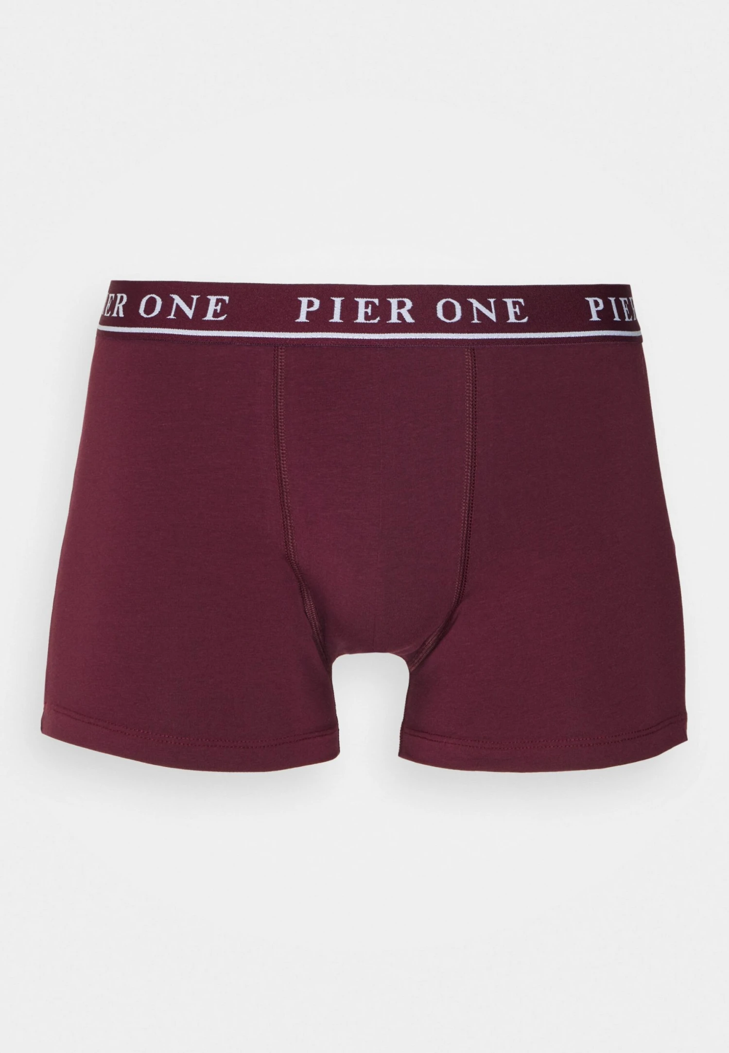 Pier One 5 Pack - Onderbroeken - Bordeaux/Mottled Grey 2 Pier One 5 Pack - Onderbroeken - Bordeaux/Mottled Grey - Image 2