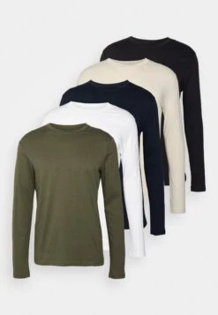 Pier One 5 Pack - Longsleeve - Blue/White/Beige/Olive 14 Pier One 5 Pack - Longsleeve - Blue/White/Beige/Olive -Pier One Algemene Winkel Voor Herenmode 946c941ae0e947a999397bec98f5181f