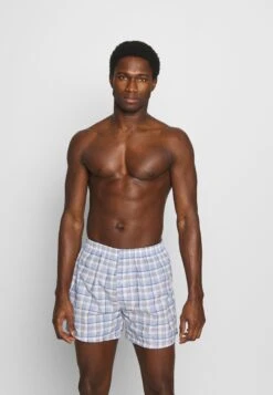 Pier One 5 Pack - Boxershort - Light Blue/White -Pier One Algemene Winkel Voor Herenmode 99a4bd53733c43c3a89af2e6271e1a81