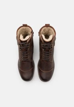 Pier One Leather - Veterboots - Brown -Pier One Algemene Winkel Voor Herenmode 9cdda29c31d1480bad87b1b7287b863e